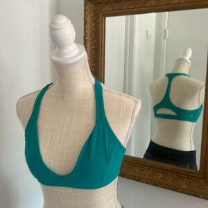 lululemon T back yoga bra - teal